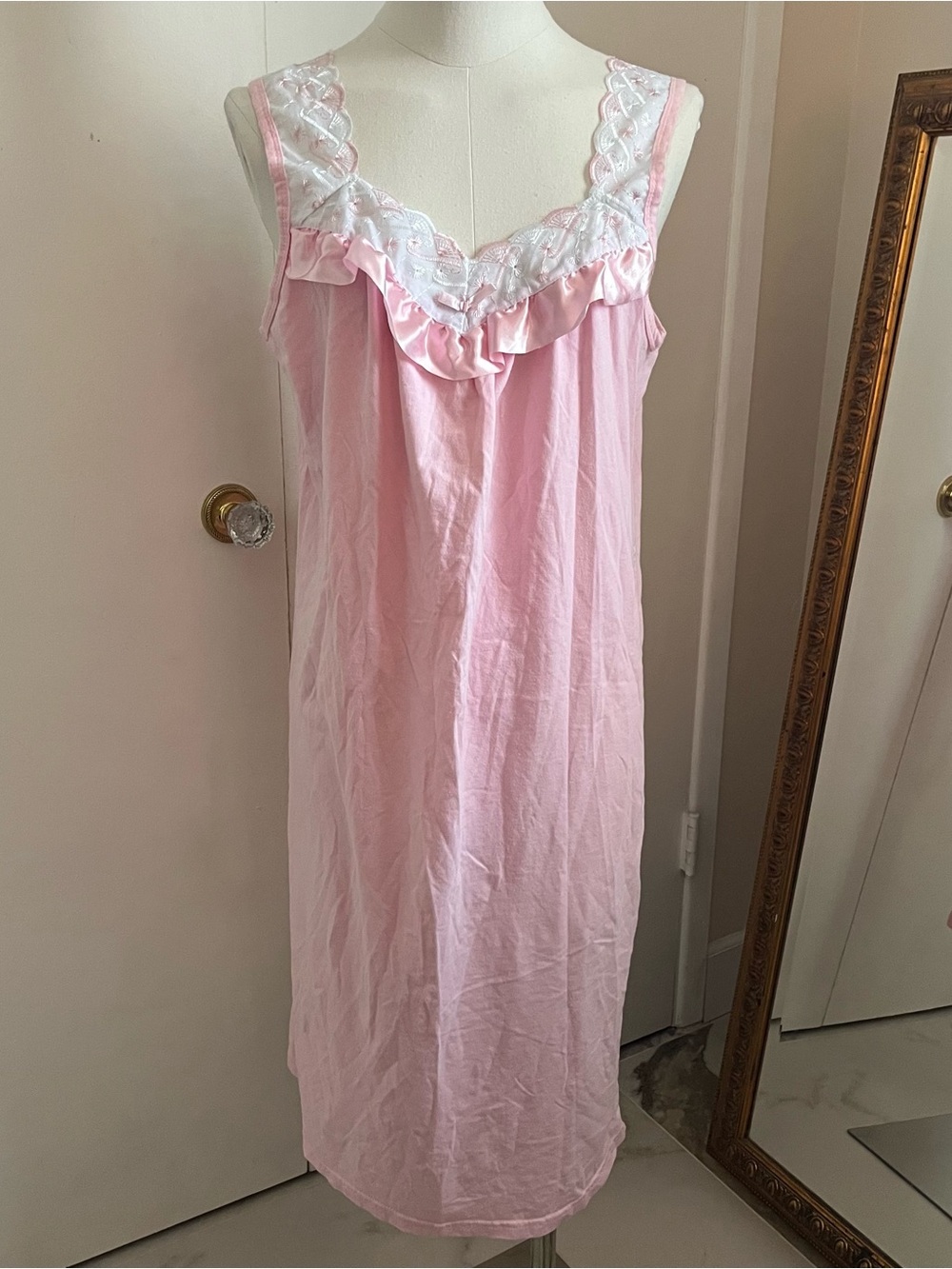 Pink nightgown